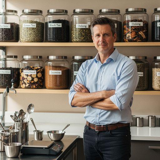 Tropinių vaisių aromato ir žaliosios arbatos derinys